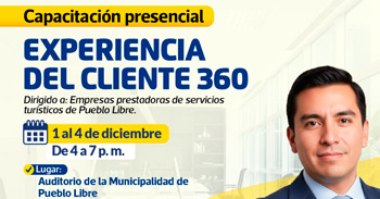  Capacitación presencial "Experiencia del cliente 360" de la Municipalidad de Lima