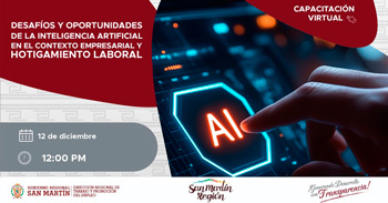 Capacitación online "IA: Desafíos y Oportunidades en el Ámbito Empresarial y el Hostigamiento"