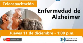 Capacitación online "Enfermedad de Alzheimer" del Hospital Nacional Cayetano Heredia