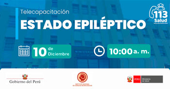  Capacitación online "Estado epiléptico" del Instituto Nacional de Ciencias Neurológicas