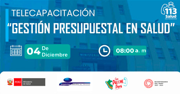 Capacitación online "Gestión presupuestal en salud" del Hospital Belén de Trujillo