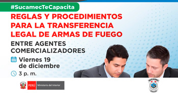  Capacitación online gratis "Reglas y procedimientos para la transferencia legal de armas de fuego" 
