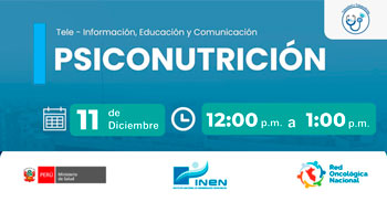 Capacitación online gratis sobre: "Psiconutrición" del INEN