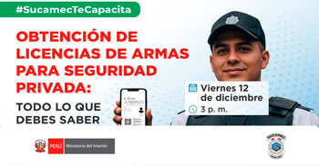  Capacitación online Obtención de licencias de armas para seguridad privada: todo lo que debes saber
