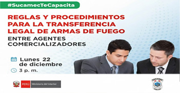  Capacitación online Reglas y procedimientos para la transferencia legal de armas de fuego