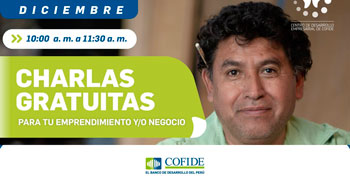  Charlas gratis online Empresariales de COFIDE