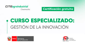  Curso presencial "Inocuidad alimentaria en el sector agroindustrial" CITEagroindustrial Chavimochic