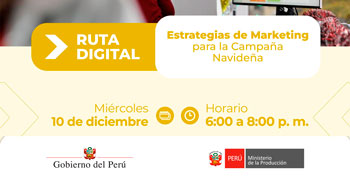  Curso online "Estrategias de Marketing para la campaña navideña" de Produce