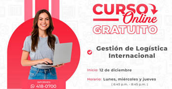  Curso online gratis "Gestión Logística Internacional" de la Municipalidad de Magdalena del Mar