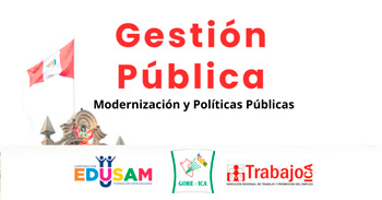   Curso online gratis "Gestión pública Modernización y Políticas Públicas" de la DRTPE de Ica