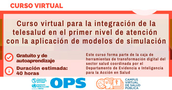  Curso online gratis "Integración de la telesalud en el primer nivel de atención"