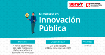 Curso online "Innovación Pública" del SERVIR
