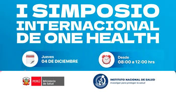  Simposio internacional de ONE HEALTH del Instituto Nacional de Salud