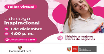 Taller virtual "Liderazgo inspiracional" de Produce