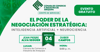 Evento presencial "El poder de la negociación estratégica: Inteligencia artificial + neurociencia"