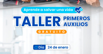  Taller presencial gratis "Primeros Auxilios" del Instituto Arzobispo Loayza