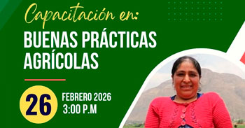  Capacitación presencial "Buenas prácticas agrícolas" del Rediagro Cusco