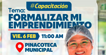  Capacitación presencial "Formalizar mi emprendimiento"  de la Municipalidad Provincial de Piura