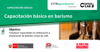  Capacitación Básica en Barismo del CITEagroindustrial Oxapampa