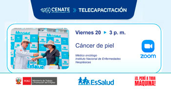  Capacitación online "Cáncer de piel" del EsSalud