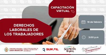  Capacitación online gratis "Derechos laborales de los trabajadores" 