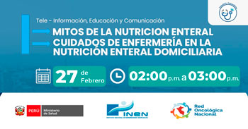  Capacitación online gratis Mitos de la Nutrición Enteral y Cuidados de Enfermerí­a en la Nutrición Enteral domiciliaria