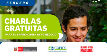  Charlas gratis online Empresariales de COFIDE