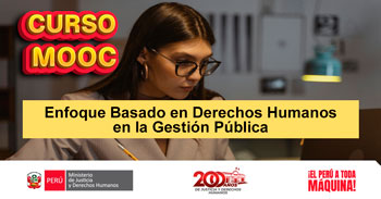  CURSO GRATUITO : Enfoque Basado en Derechos Humanos en la Gestión Pública (gratis online certificado)