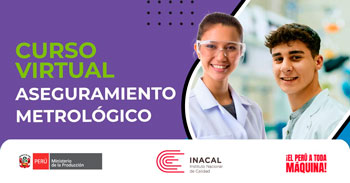  Curso online gratis "Aseguramiento Metrológico" del INACAL