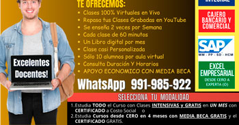  Curso online gratis: "Excel Empresarial"