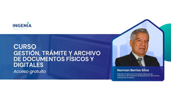  Curso online gratis: "Gestión, trámite y archivo de documentos físicos y digitales"