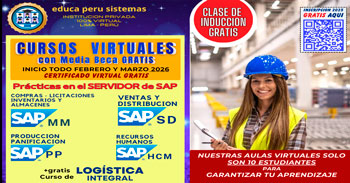  Curso online gratis: "LOGISTICA SAP-MM "