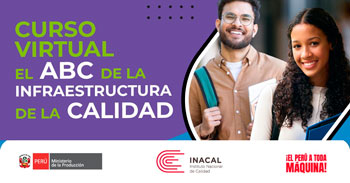  Curso online gratis "El ABC de la Infraestructura de la Calidad" del INACAL