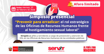 Simposio presencial Prevenir para erradicar: el rol estratégico de las ORH frente al hostigamiento sexual laboral
