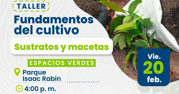  Taller presencial "Fundamentos del cultivo Sustratos y macetas" de la Municipalidad de Miraflores