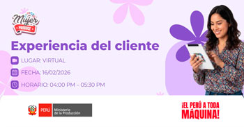  Taller online "Experiencia del cliente" de Produce