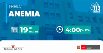  Capacitación online "Anemia" del Minsa