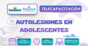  Capacitación online "Autolesiones en adolescentes" del Centro de Salud Mental Comunitario (CSMC) 
