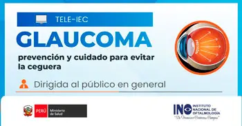  Capacitación online "Glaucoma: Prevención y cuidado para evitar la ceguera" del INO Oftalmología