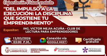 Capacitación online gratis "Tipos de despido  - La fiscalización laboral en el sector mype"