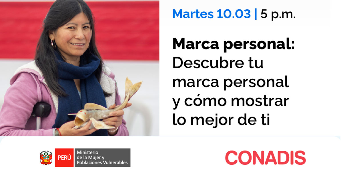  Capacitación online "Marca personal: Descubre tu marca personal y cómo mostrar lo mejor de ti" 