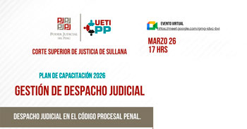  Capacitación online  "Presupuesto por resultados en el marco de la reforma penal" 