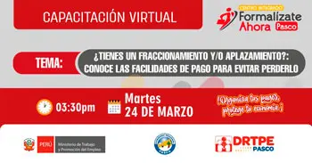  Capacitación online Tienes un fraccionamiento y/o aplazamiento? Conoce las facilidades de pago para evitar perderlo