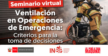  Seminario online "Ventilación en Operaciones de Emergencia: Criterios para la toma de decisiones" 