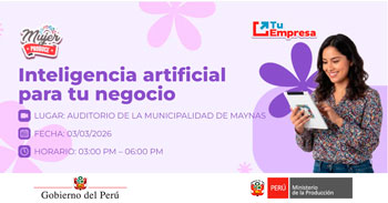  Taller presencial "Inteligencia Artificial para potenciar tu negocio y generar nuevas oportunidades"  Produce