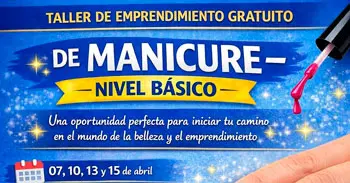  Taller presencial "Manicure" de la DRTPE ANCASH