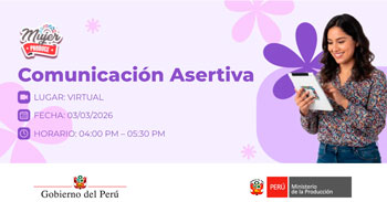 Taller online "Comunicación asertiva " de Produce