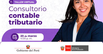  Taller online "Consultorio contable tributario" del Produce