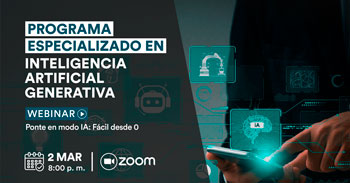  Webinar online gratis: "Aprende IA desde cero"