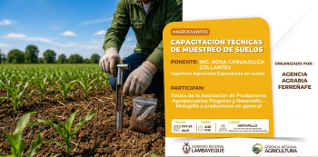 Capacitación presencial - "Capacitación Técnicas de Muestreo de Suelos" Gerencia de Agricultura Lambayeque
